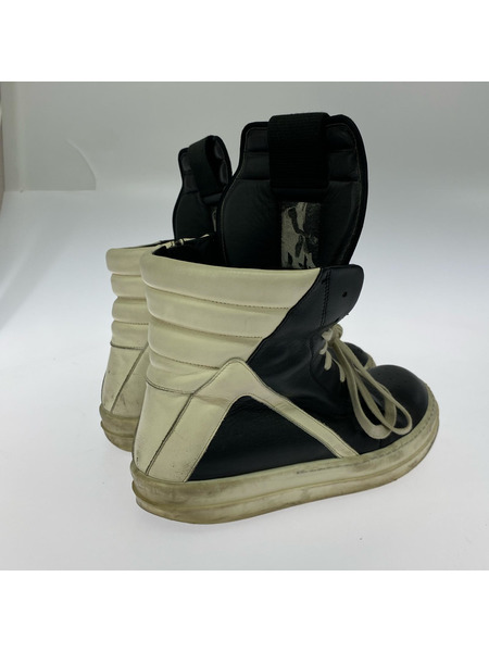 Rick Owens GEOBASKET BLACK/MILK ジオバスケット 41