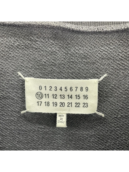 MAISON MARGIELA 20AW メモリーラベル オーバーサイズ スウェット グレー (46)