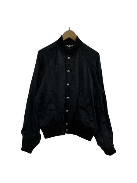 BLACK COMME des GARCONS スタジャン/BLK/L