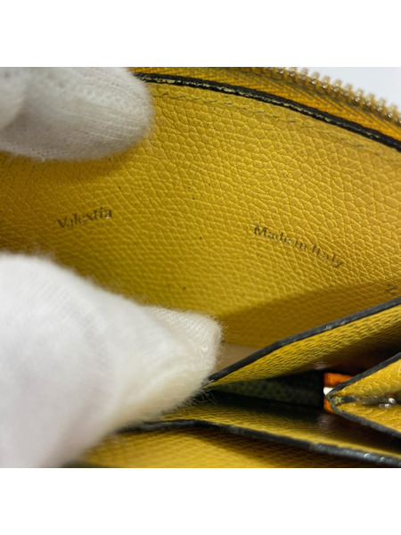 小銭入レ・コインケース valextra/イエロー