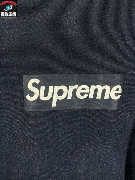 Supreme 25SS Washed Box Logo Crewneck S