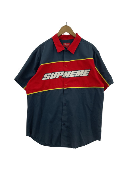 Supreme/18SS/color Blocked shirt/L