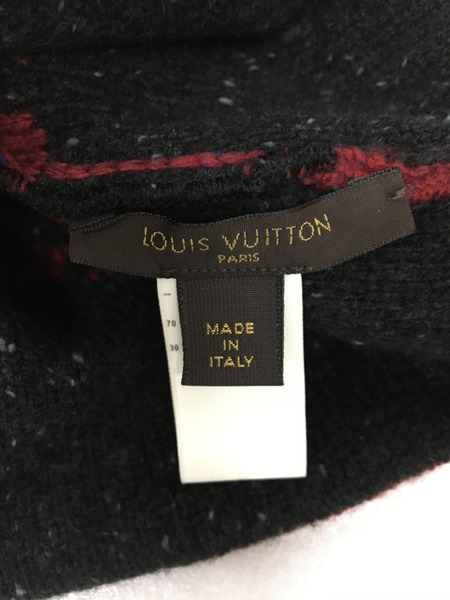 LOUIS VUITTON ルイヴィトン　カシミヤ ニット帽 赤[値下]