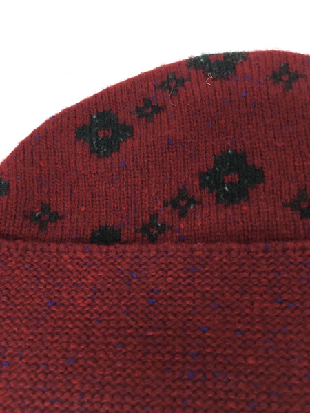 LOUIS VUITTON ルイヴィトン　カシミヤ ニット帽 赤[値下]