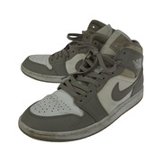 NIKE AIR JORDAN 1 MID スニーカー グレー 白