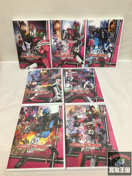 仮面ライダーディケイド DVD 1から7巻セット