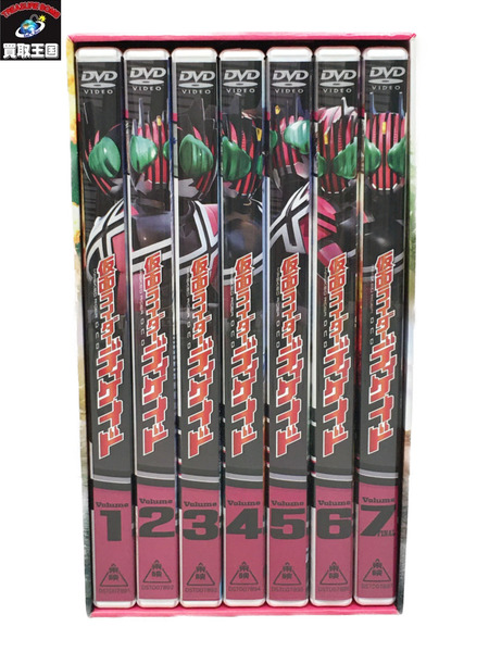 仮面ライダーディケイド DVD 1から7巻セット