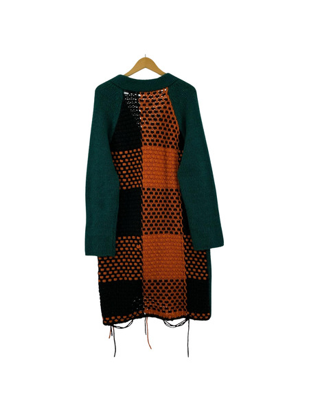 MM6 カーディガン ニットロングカーディガン S