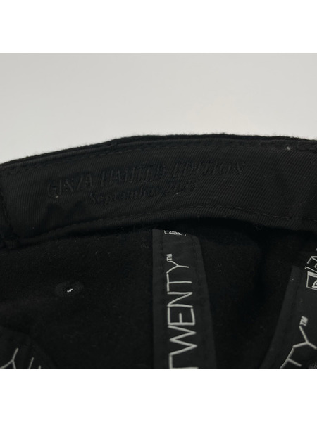 NEW ERA 銀座店限定 カシミヤ100% ベースボールキャップ ブラック