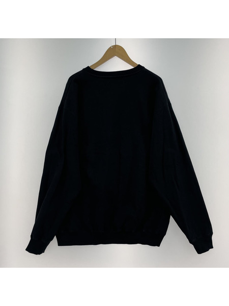 XLARGE RECORDS CREWNECK SWEAT BLK (L)