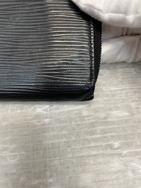 LOUIS VUITTON エピ ポルトモネMM ノワール M61341/CT2106[値下]
