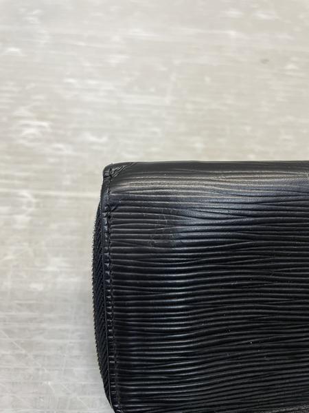 LOUIS VUITTON エピ ポルトモネMM ノワール M61341/CT2106[値下]