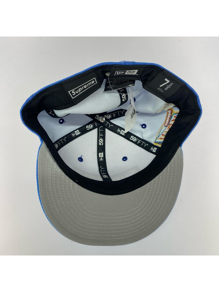 Supreme キャップ Gradient Box Logo New Era/7 5/8(60.6cm)