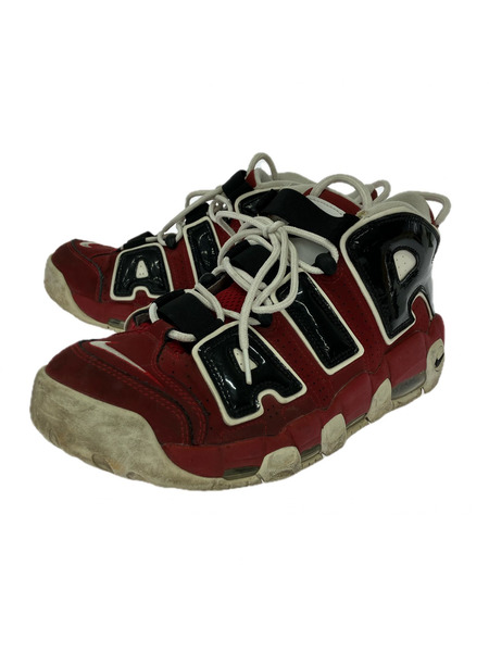 NIKE スニーカー AIR MORE UPTEMPO 96 レッド/ホワイト/ブラック
