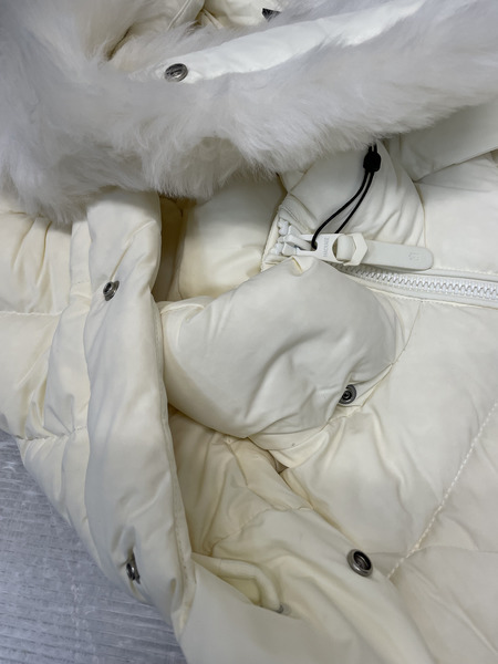 Mackage 25AW NADIA-SH ファー付ダウンジャケット S 白