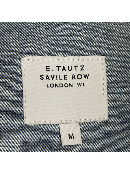 E.TAUTZ ジャケット カバーオール M ブルー