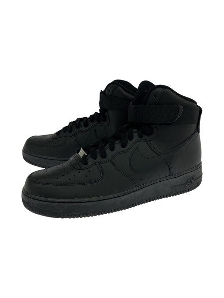 NIKE/Air Force 1 High 07 Triple Black/CW2290-001/29.0