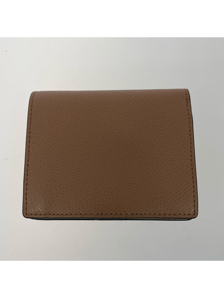 FURLA コンパクトウォレット カメリア 二ツ折リ ピンク