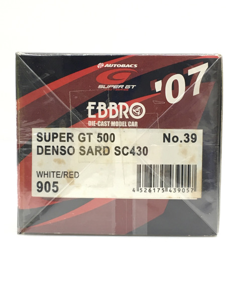 EBBRO 1/43 DENSO SARD SC430 SUPER GT 2007 #39