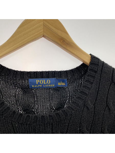 POLO RALPH LAUREN ニット・セーター ブラック