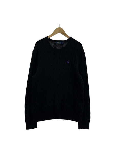 POLO RALPH LAUREN ニット・セーター ブラック