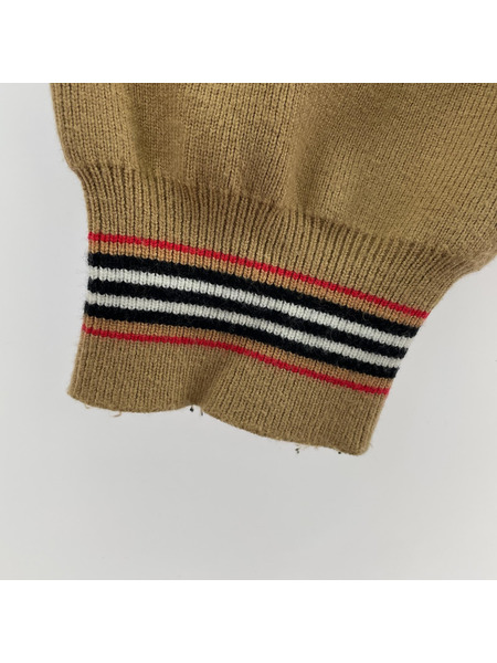 BURBERRY ニット・セーター エルボーパッチニット L