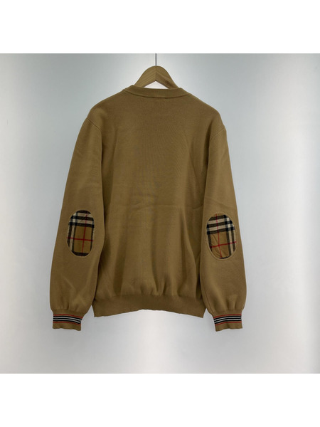 BURBERRY ニット・セーター エルボーパッチニット L