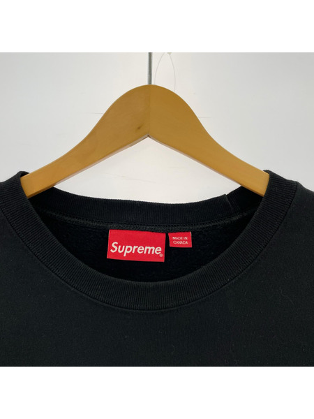 Supreme 21SS Gonz Logo Crewneck M 黒