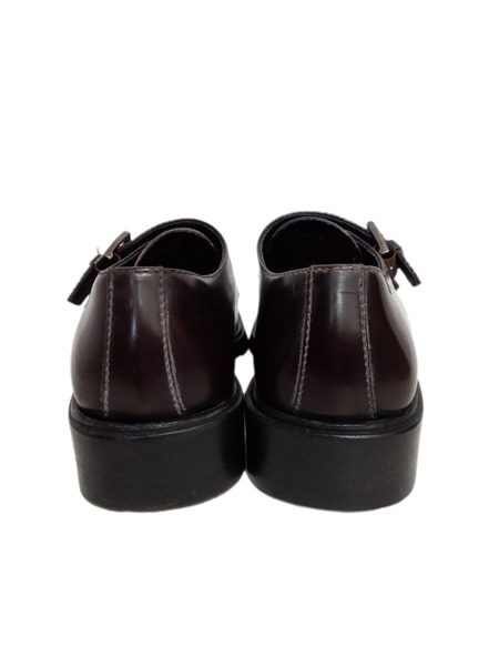 GUCCI/ダブルモンクストラップ/レザーシューズ/25.5ｃｍ