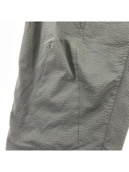 TIGHTBOOTH パンツ シアサッカーベルテッドワイドパンツ BLK (XL)