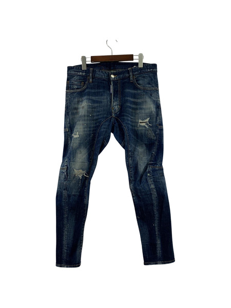 DSQUARED2 TIDY BIKER JEAN バイカーデニム (34)[値下]