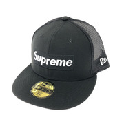 22SS/Supreme/New Era/Box Logo Mesh Back Black