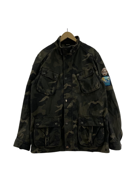 Barbour International Washed Camo Jacket