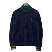 POLO RALPH LAUREN ニット・セーター ジップアップニット ネイビー