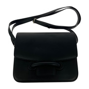 VASIC CITY MINI レザーショルダーバッグ 黒