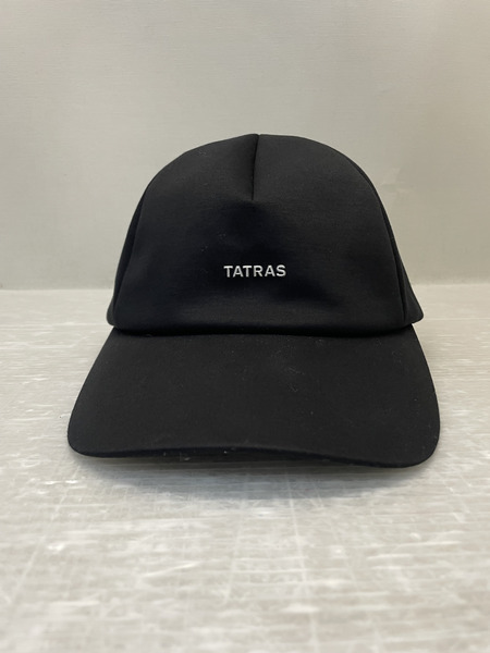 TATRAS CAP 6パネルキャップ ブラック
