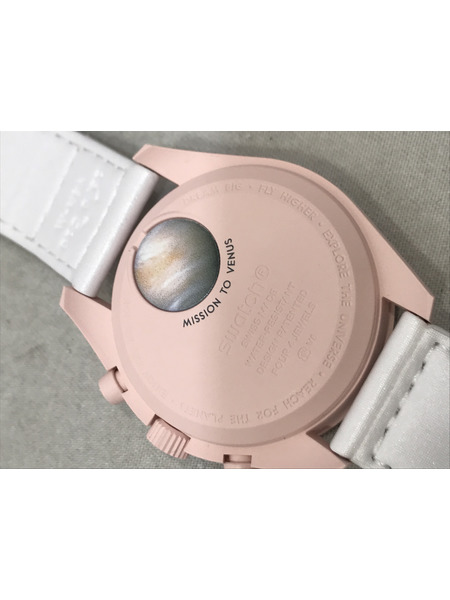オメガ×スウォッチ/ミッショントゥヴィーナス/S033P100 メンズQZ