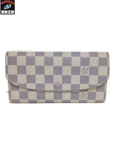 LOUIS VUITTON/ポルトフォイユ・エミリー/N41625/ローズ・バレリーヌ[値下]