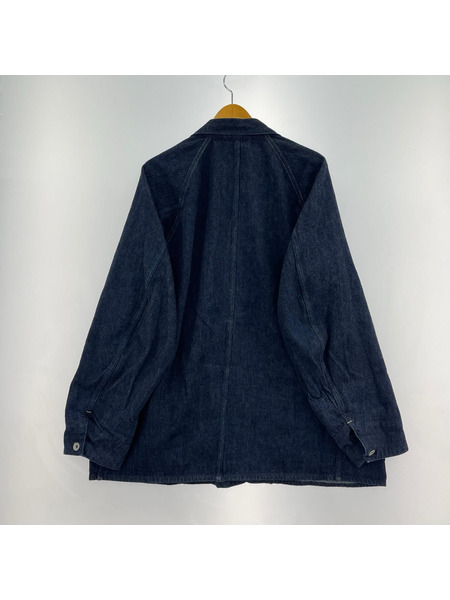 COMOLI 23AW デニムワークジャケット 3 インディゴ