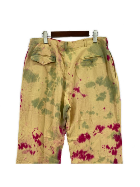 POLO RALPH LAUREN パンツ USA製 タイダイパンツ (W34) ベージュ