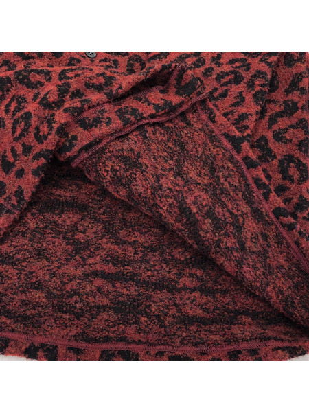 Needles V Neck Cardigane Leopard Knit[値下]