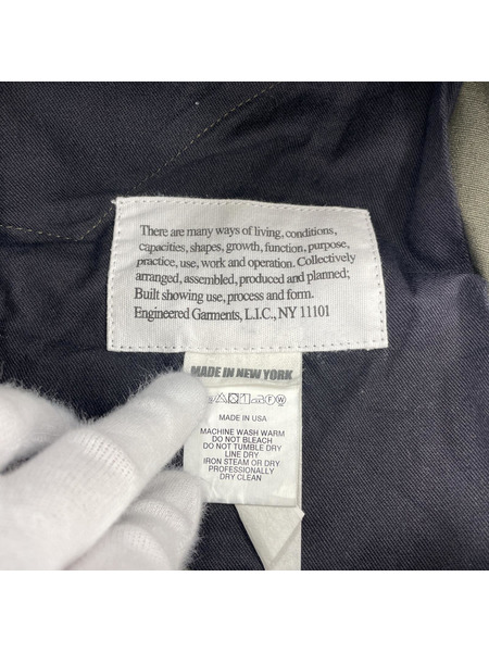 Engineered Garments パンツ コットン カーゴパンツ カーキ[値下]