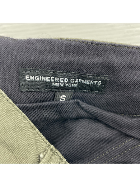 Engineered Garments パンツ コットン カーゴパンツ カーキ[値下]
