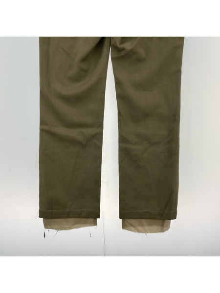 SHOOP パンツ 23AW LAYERED BOOTCUT PANTS ブーツカットパンツ M