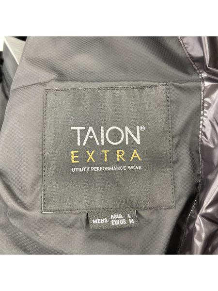 ダウンジャケット TAION-EX-04 SET (TYPE2)/L/BLK