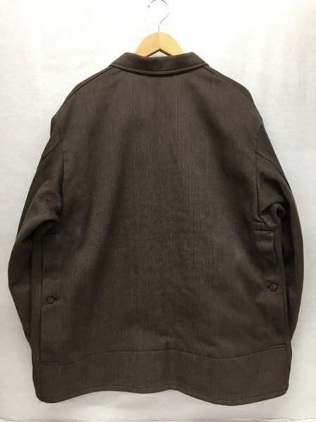 OLD・VINTAGE ジャケット 50s LE MONT ST MICHEL ピケハンティングジャケット 茶