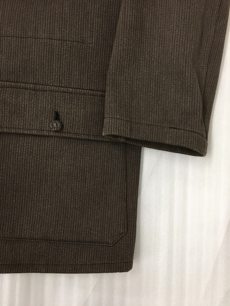 OLD・VINTAGE ジャケット 50s LE MONT ST MICHEL ピケハンティングジャケット 茶