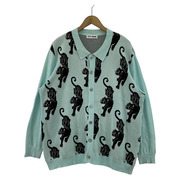 TTT_MSW Panther Knit Cardigan (L) TTT-2021AW-KT03 ブルー