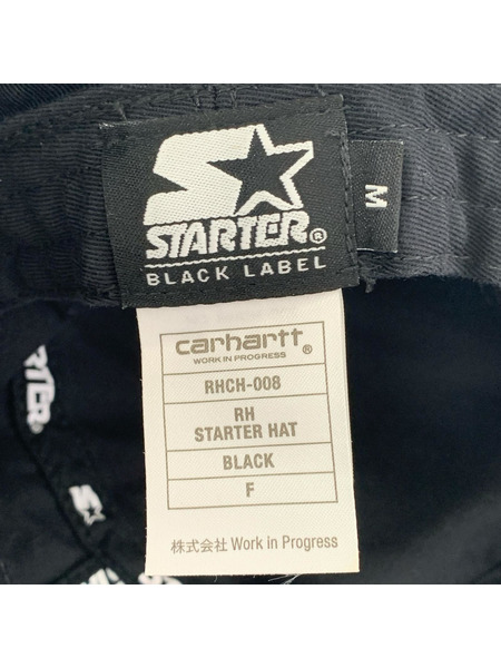 Carhartt ハット ×starter ハット 黒
