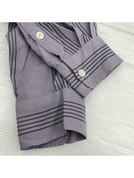 WACKO MARIA Stripe 50's Shirt ストライプ オープンカラーシャツ M ライトパープル